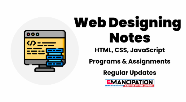 course | Web Designing Notes - HTML, CSS, JavaScript Complete Study Material